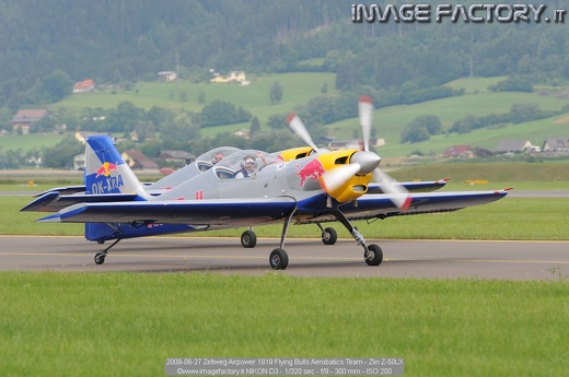 2009-06-27 Zeltweg Airpower 1819 Flying Bulls Aerobatics Team - Zlin Z-50LX